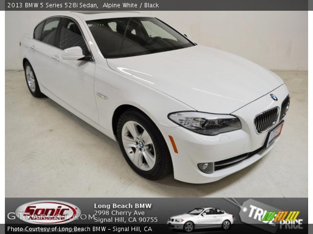 2013 BMW 5 Series 528i Sedan in Alpine White