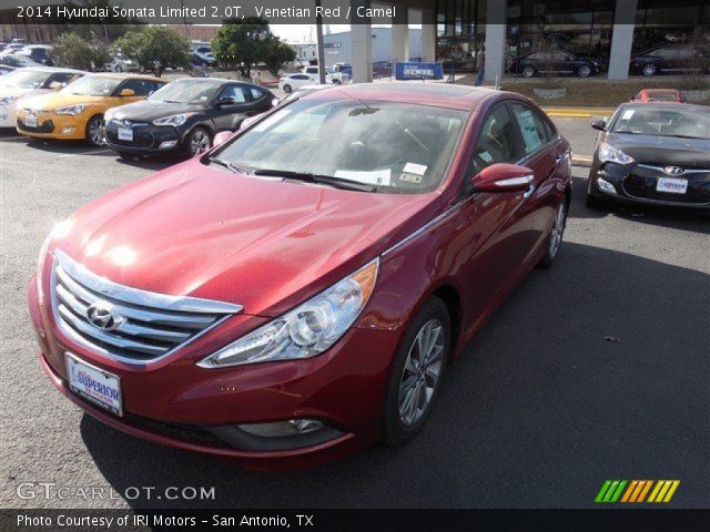 2014 Hyundai Sonata Limited 2.0T in Venetian Red