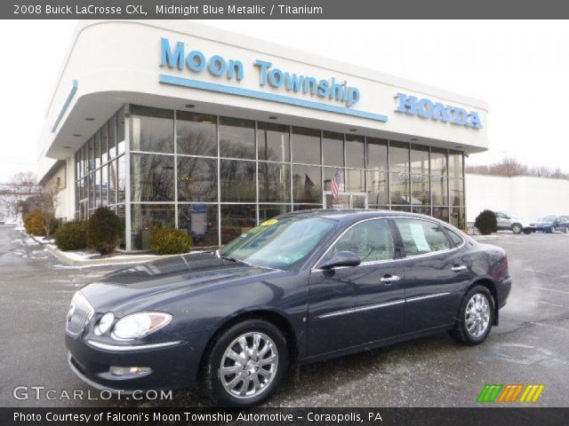 2008 Buick LaCrosse CXL in Midnight Blue Metallic
