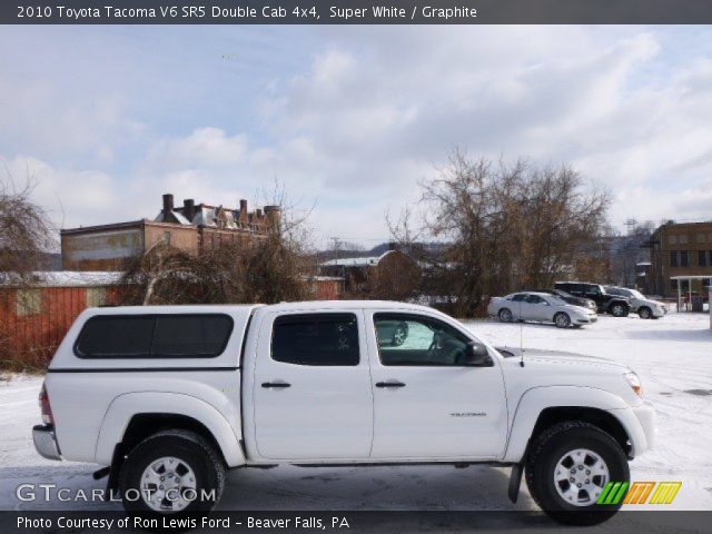 2010 Toyota Tacoma V6 SR5 Double Cab 4x4 in Super White