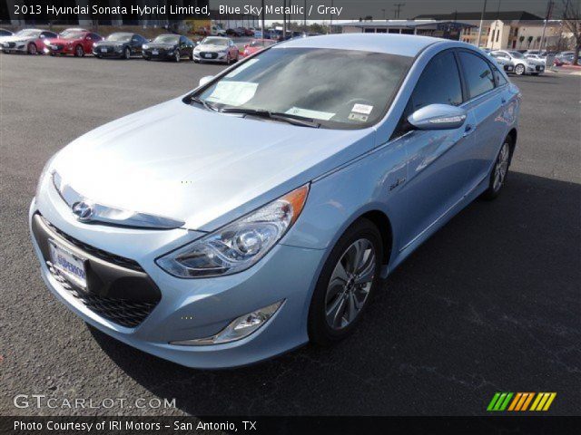 2013 Hyundai Sonata Hybrid Limited in Blue Sky Metallic