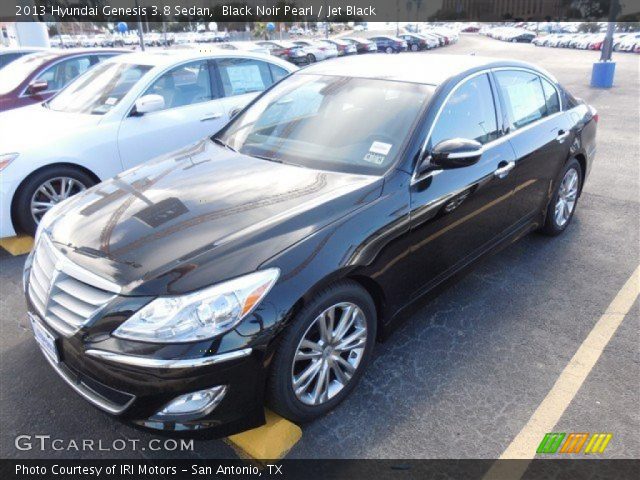 2013 Hyundai Genesis 3.8 Sedan in Black Noir Pearl