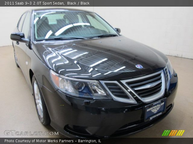 2011 Saab 9-3 2.0T Sport Sedan in Black