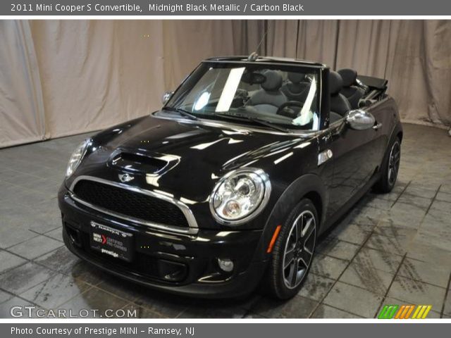 2011 Mini Cooper S Convertible in Midnight Black Metallic