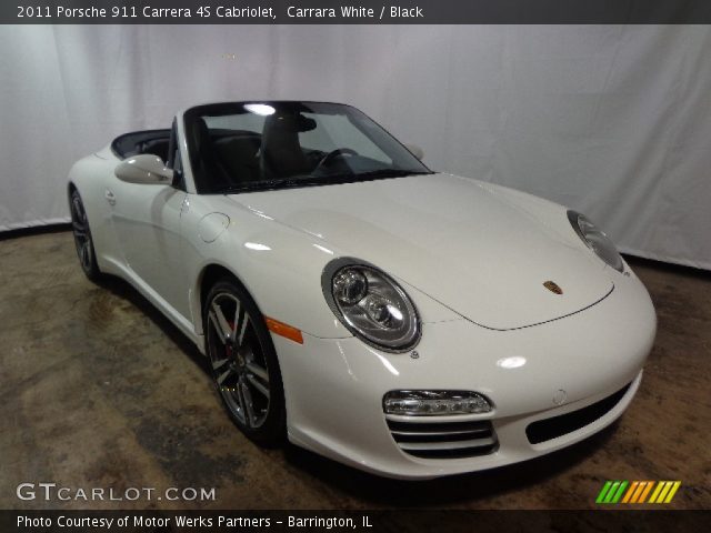 2011 Porsche 911 Carrera 4S Cabriolet in Carrara White