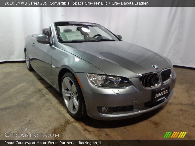 2010 BMW 3 Series 335i Convertible in Space Gray Metallic