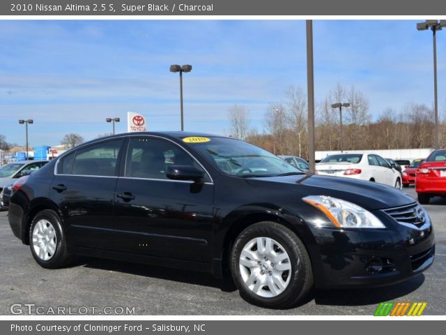 2010 Nissan Altima 2.5 S in Super Black