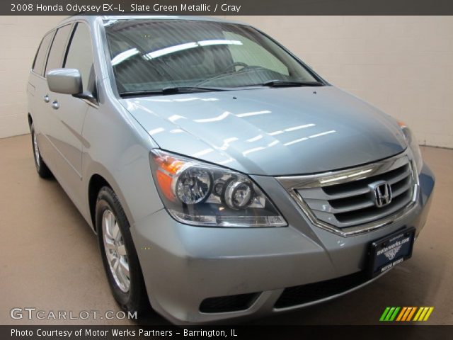 2008 Honda Odyssey EX-L in Slate Green Metallic