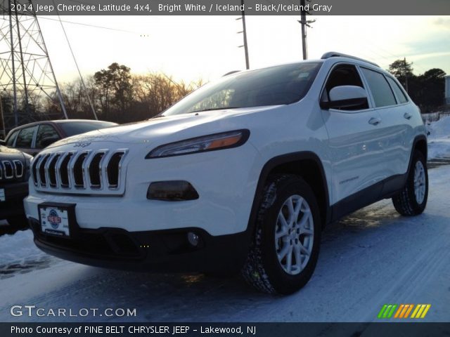 2014 Jeep Cherokee Latitude 4x4 in Bright White