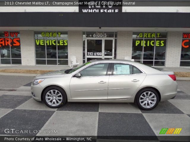 2013 Chevrolet Malibu LT in Champagne Silver Metallic
