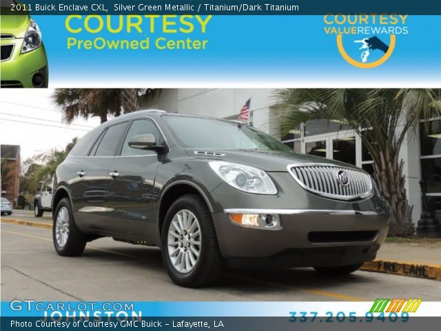 2011 Buick Enclave CXL in Silver Green Metallic