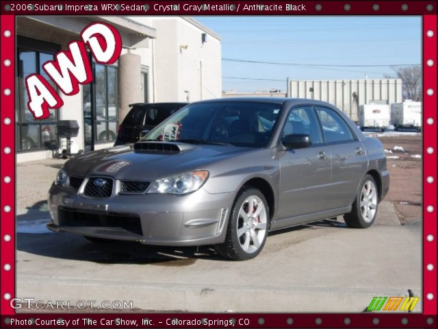 2006 Subaru Impreza WRX Sedan in Crystal Gray Metallic