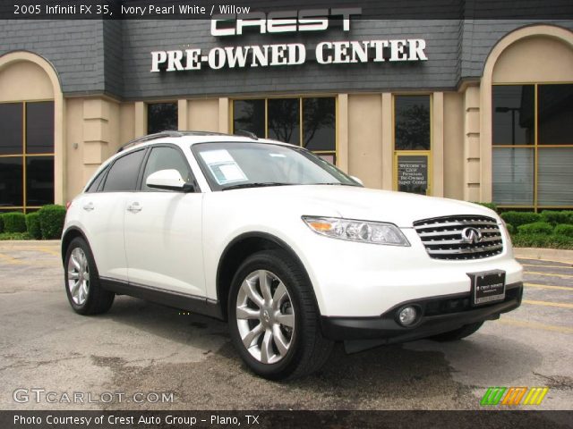 2005 Infiniti FX 35 in Ivory Pearl White