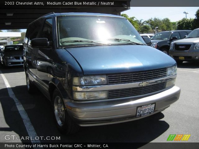 2003 Chevrolet Astro  in Medium Cadet Blue Metallic