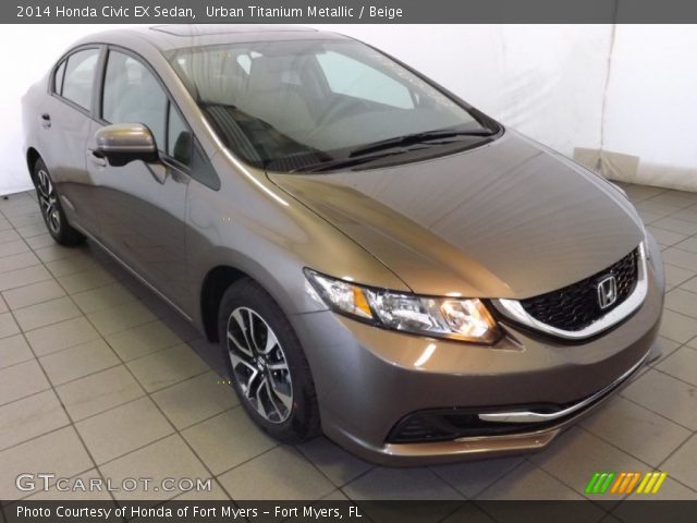 2014 Honda Civic EX Sedan in Urban Titanium Metallic