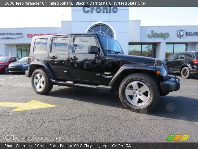 2008 Jeep Wrangler Unlimited Sahara in Black