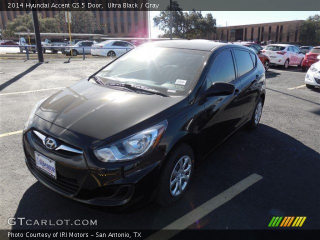 2014 Hyundai Accent GS 5 Door in Ultra Black