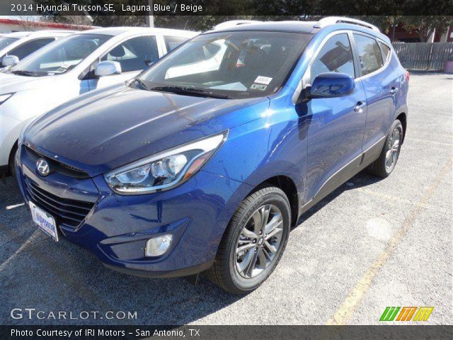 2014 Hyundai Tucson SE in Laguna Blue