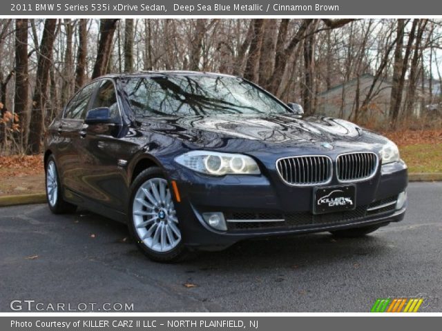 2011 BMW 5 Series 535i xDrive Sedan in Deep Sea Blue Metallic