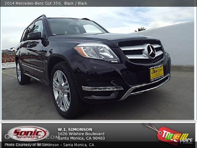 2014 Mercedes-Benz GLK 350 in Black