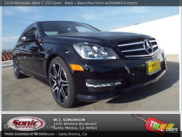 2014 Mercedes-Benz C 250 Sport in Black