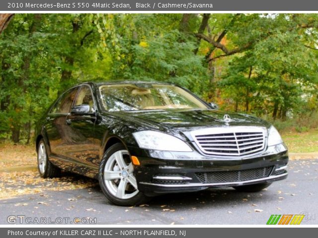 2010 Mercedes-Benz S 550 4Matic Sedan in Black