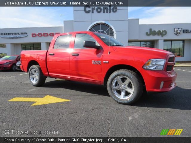 2014 Ram 1500 Express Crew Cab in Flame Red