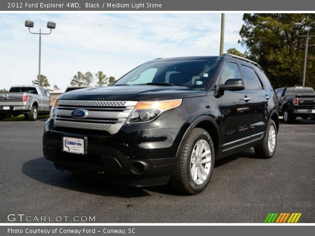 2012 Ford Explorer 4WD in Black