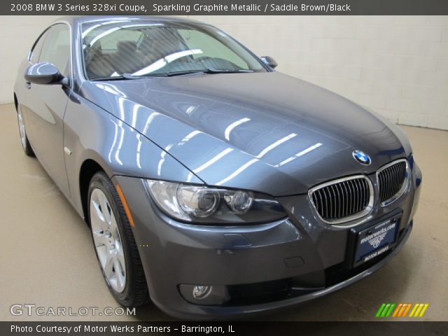 2008 BMW 3 Series 328xi Coupe in Sparkling Graphite Metallic