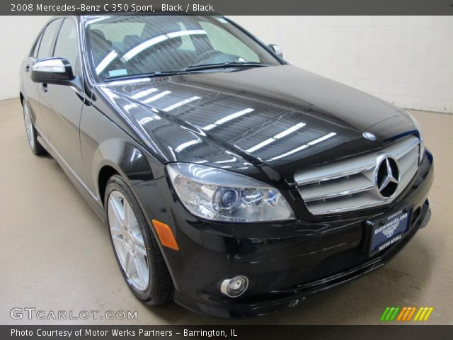 2008 Mercedes-Benz C 350 Sport in Black