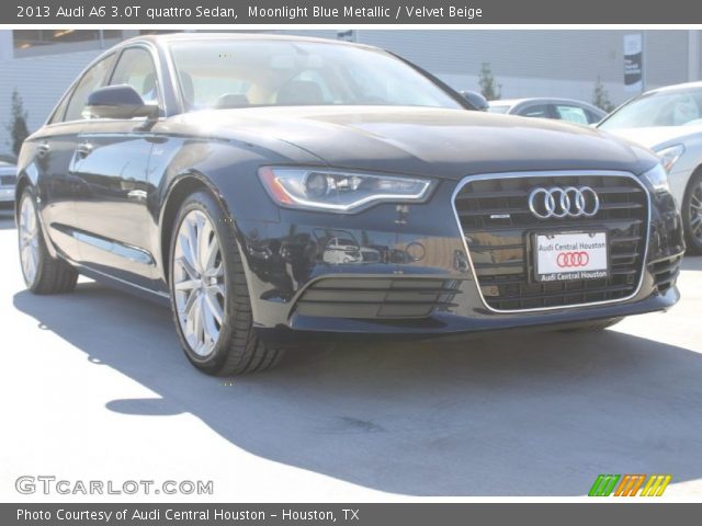 2013 Audi A6 3.0T quattro Sedan in Moonlight Blue Metallic