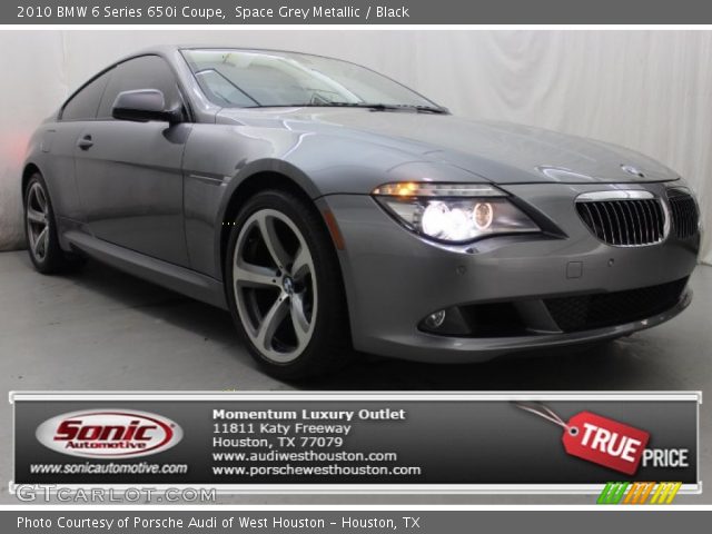2010 BMW 6 Series 650i Coupe in Space Grey Metallic