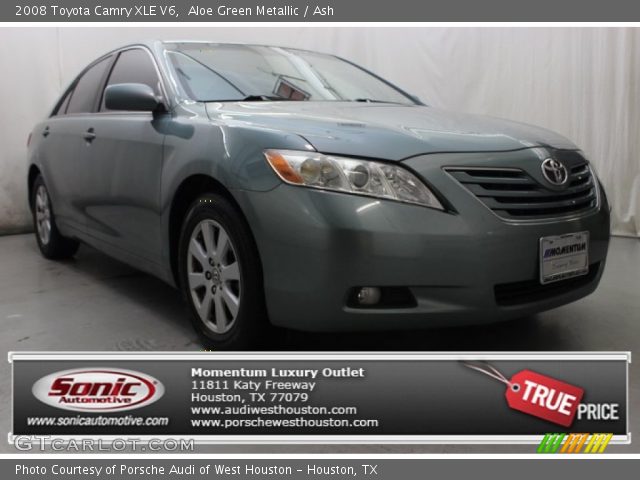 2008 Toyota Camry XLE V6 in Aloe Green Metallic
