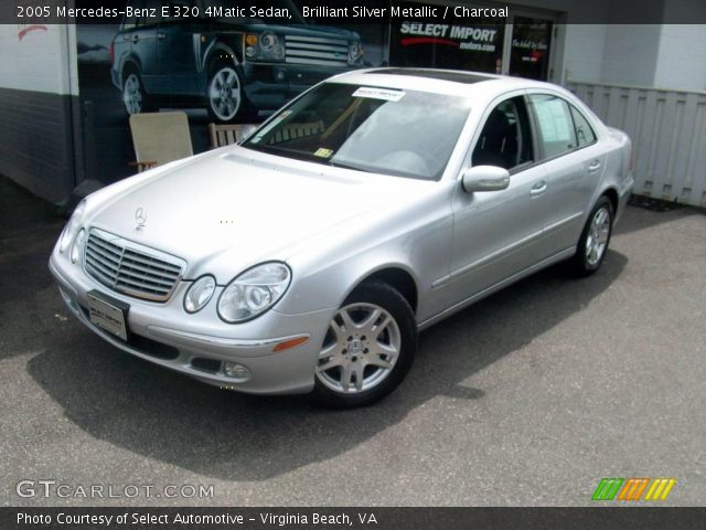 2005 Mercedes-Benz E 320 4Matic Sedan in Brilliant Silver Metallic