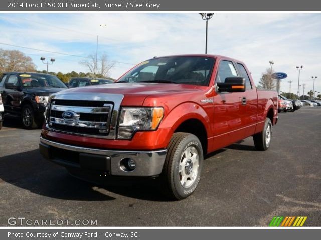 2014 Ford F150 XLT SuperCab in Sunset