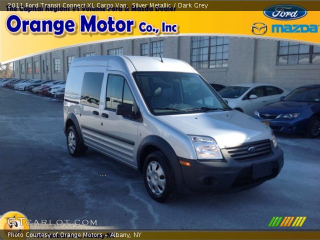 2011 Ford Transit Connect XL Cargo Van in Silver Metallic
