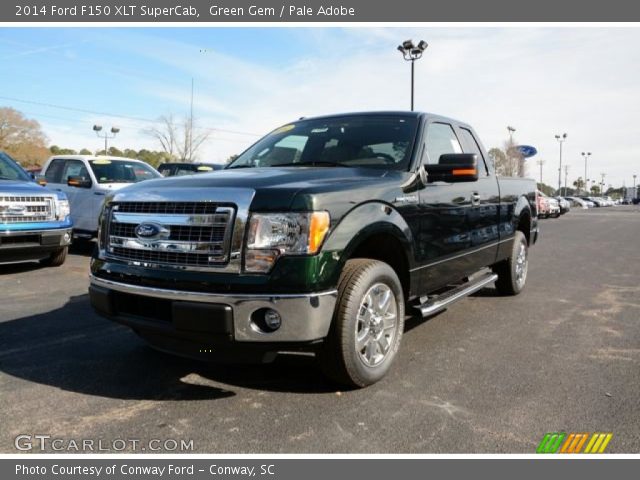 2014 Ford F150 XLT SuperCab in Green Gem