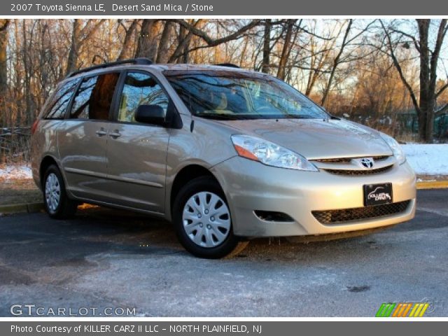 2007 Toyota Sienna LE in Desert Sand Mica