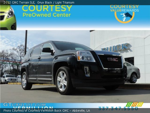 2012 GMC Terrain SLE in Onyx Black