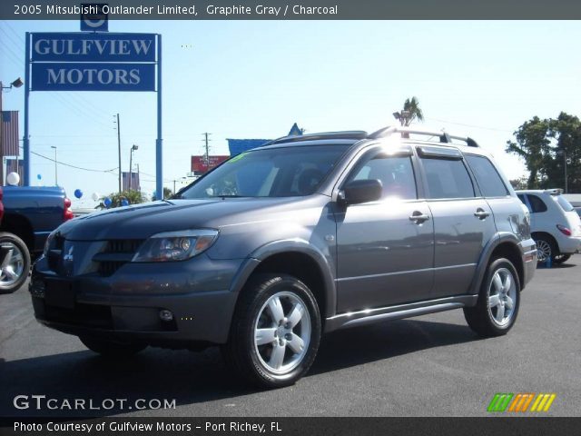 2005 Mitsubishi Outlander Limited in Graphite Gray
