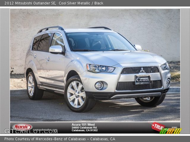 2012 Mitsubishi Outlander SE in Cool Silver Metallic