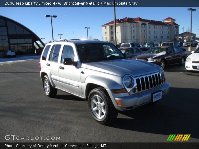 2006 Jeep Liberty Limited 4x4 in Bright Silver Metallic