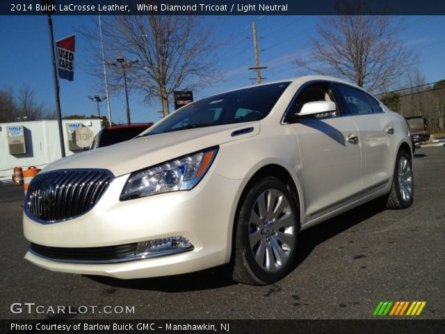 2014 Buick LaCrosse Leather in White Diamond Tricoat