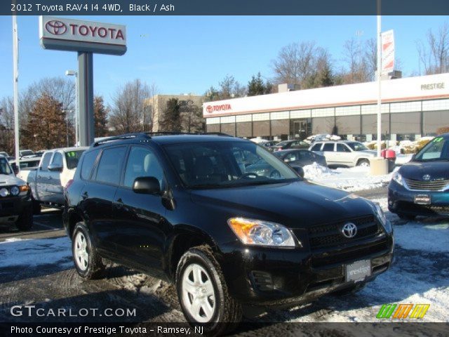 2012 Toyota RAV4 I4 4WD in Black