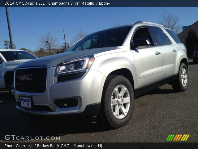 2014 GMC Acadia SLE in Champagne Silver Metallic