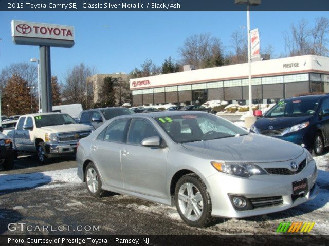 2013 Toyota Camry SE in Classic Silver Metallic