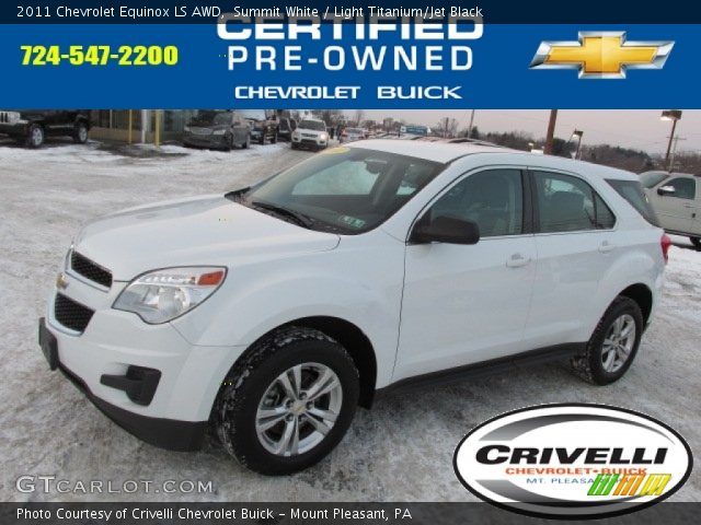 2011 Chevrolet Equinox LS AWD in Summit White