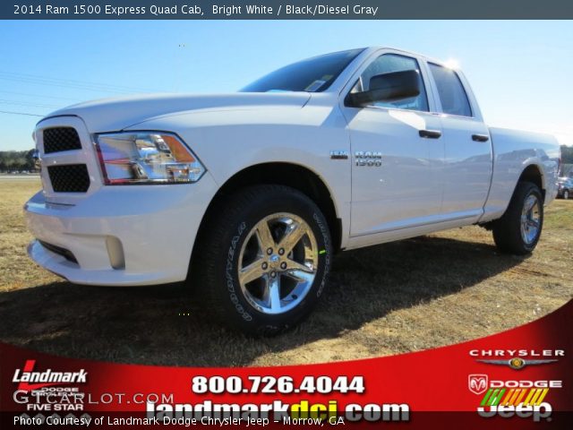 2014 Ram 1500 Express Quad Cab in Bright White