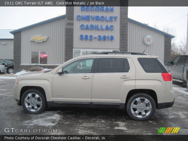 2011 GMC Terrain SLT AWD in Gold Mist Metallic
