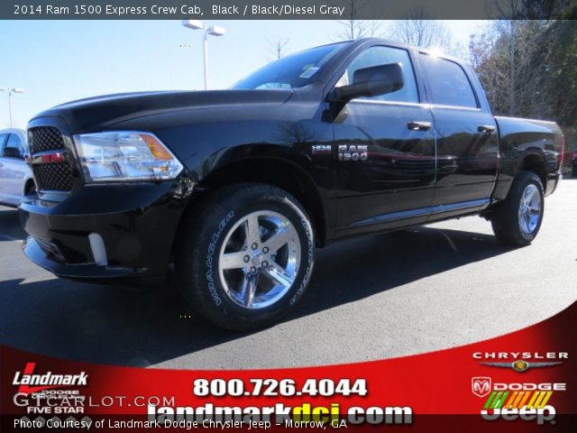 2014 Ram 1500 Express Crew Cab in Black